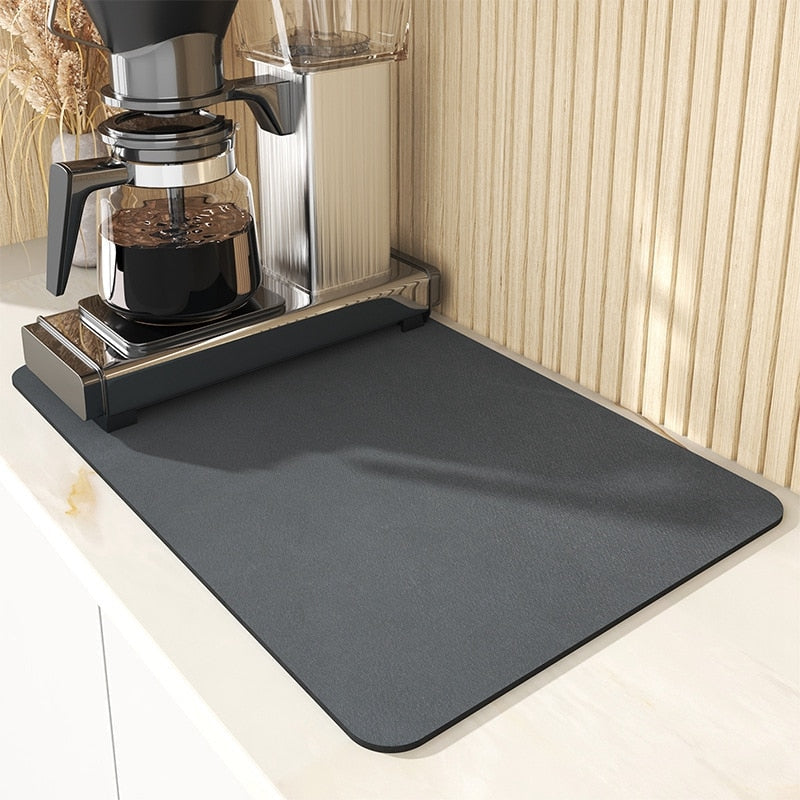 Tapis Égouttoir Cuisine – Absorbant – Antidérapant