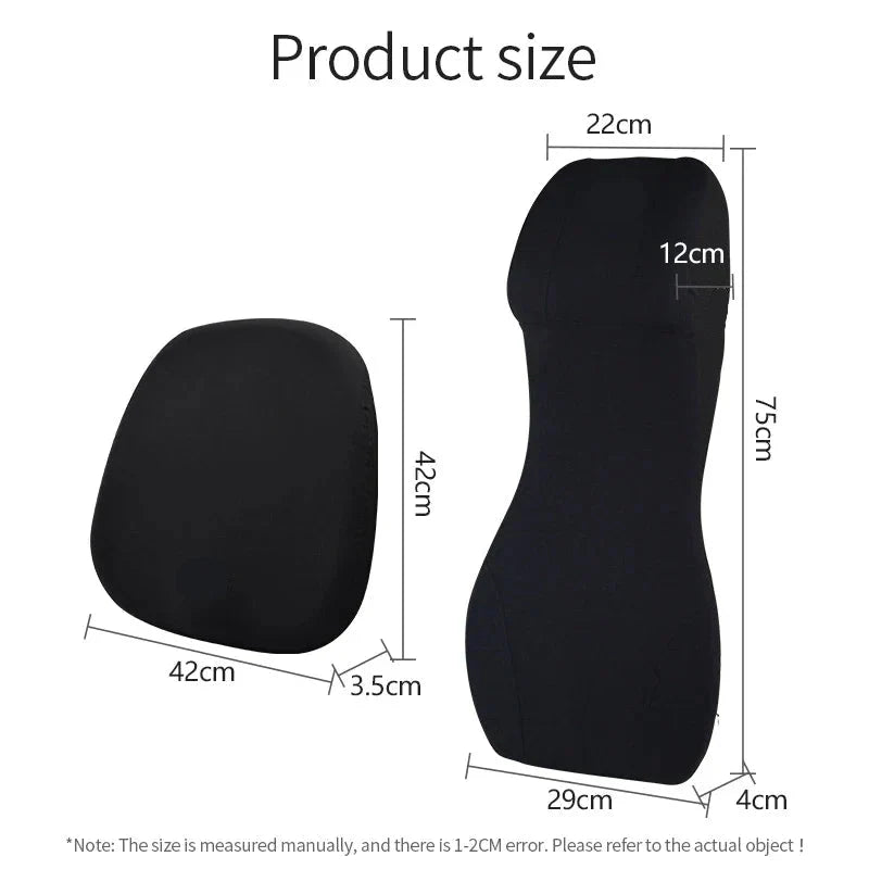 Coussin Siège Voiture – Soutien lombaire – Confort Conduite