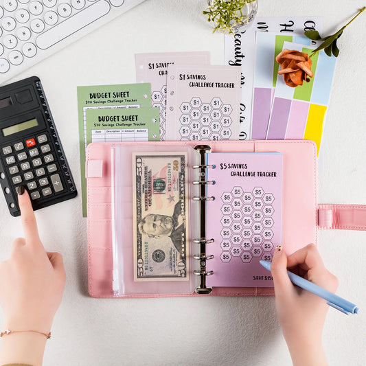 Classeur Budgétaire A6 pour l'Épargne | Suivi Hebdomadaire des Économies