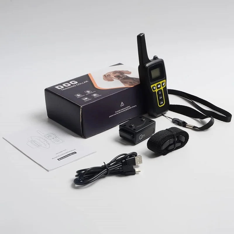 Collier Dressage Chien 1000m Étanche