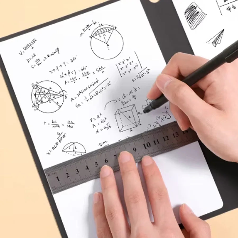 SketchEase Carnet Réutilisable | Pages Effaçables Format A5