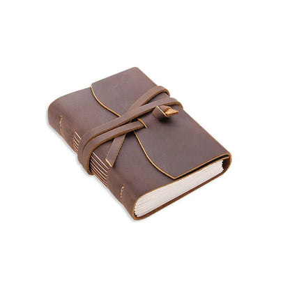 WanderCraft Carnet en Cuir | Journal Intime Vintage Fait Main