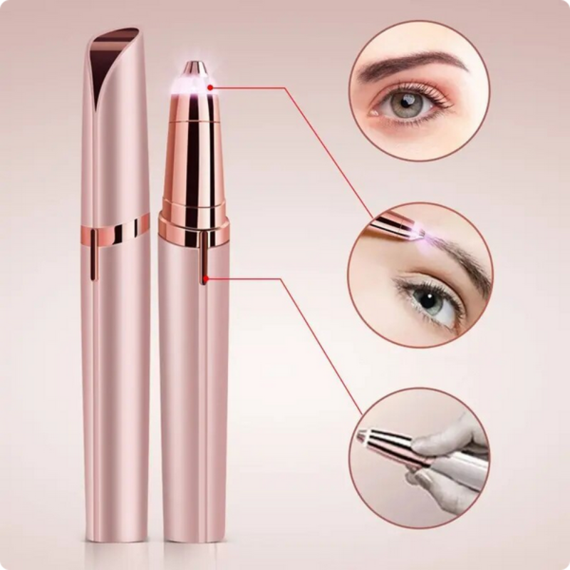 Tondeuse Sourcils – LED Rechargeable – Précision Visage