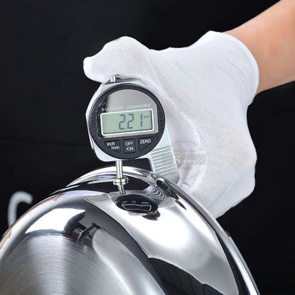 Poêle Inox – Antiadhésive – Nid d’Abeille