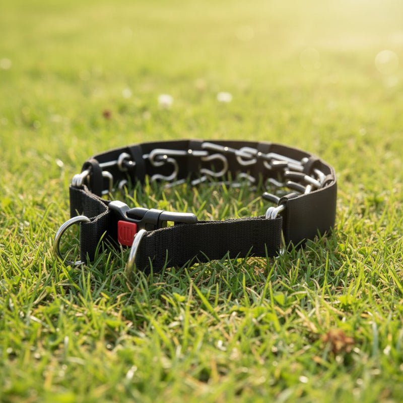 Collier de Dressage – Chaîne Acier – Réglable