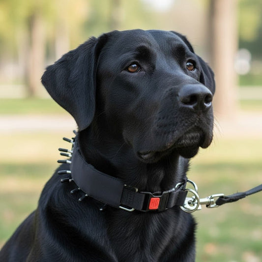 Collier de Dressage – Chaîne Acier – Réglable