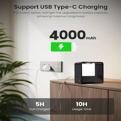 Applique Murale LED – Détecteur-Rechargeable – Intérieur