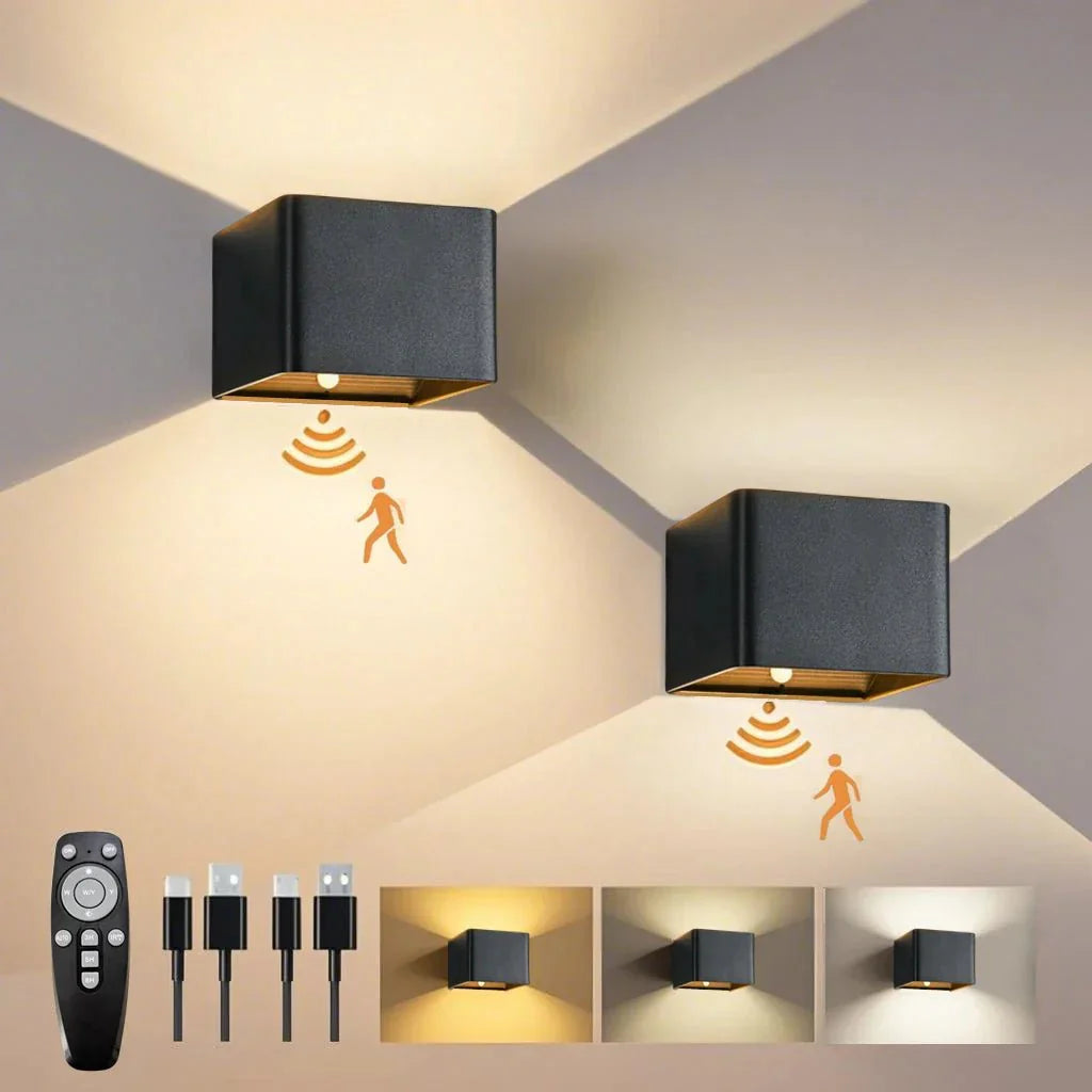 Applique Murale LED – Détecteur-Rechargeable – Intérieur