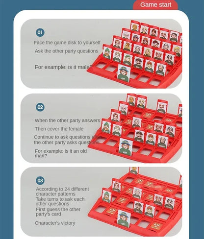 Jeu Qui Est-ce ? – Pliant – Cartes