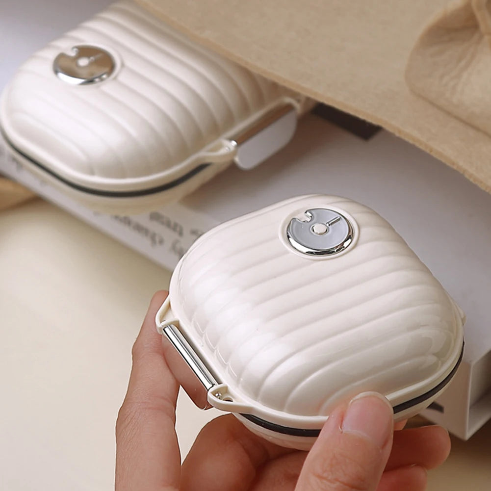 Pilulier Voyage – 4 Compartiments – Format Poche