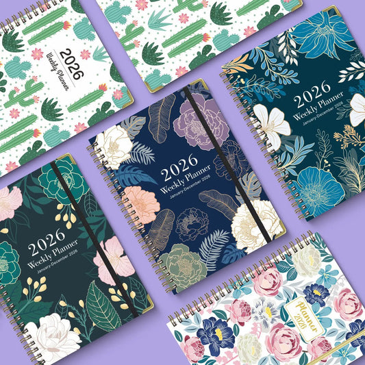 TimeMaster 2026 A5 Agenda Hebdomadaire | Organisez votre Année Facilement