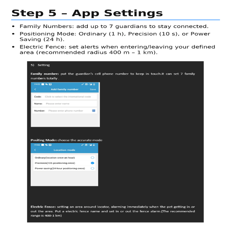 Traceur GPS Chat – Compact – Collier