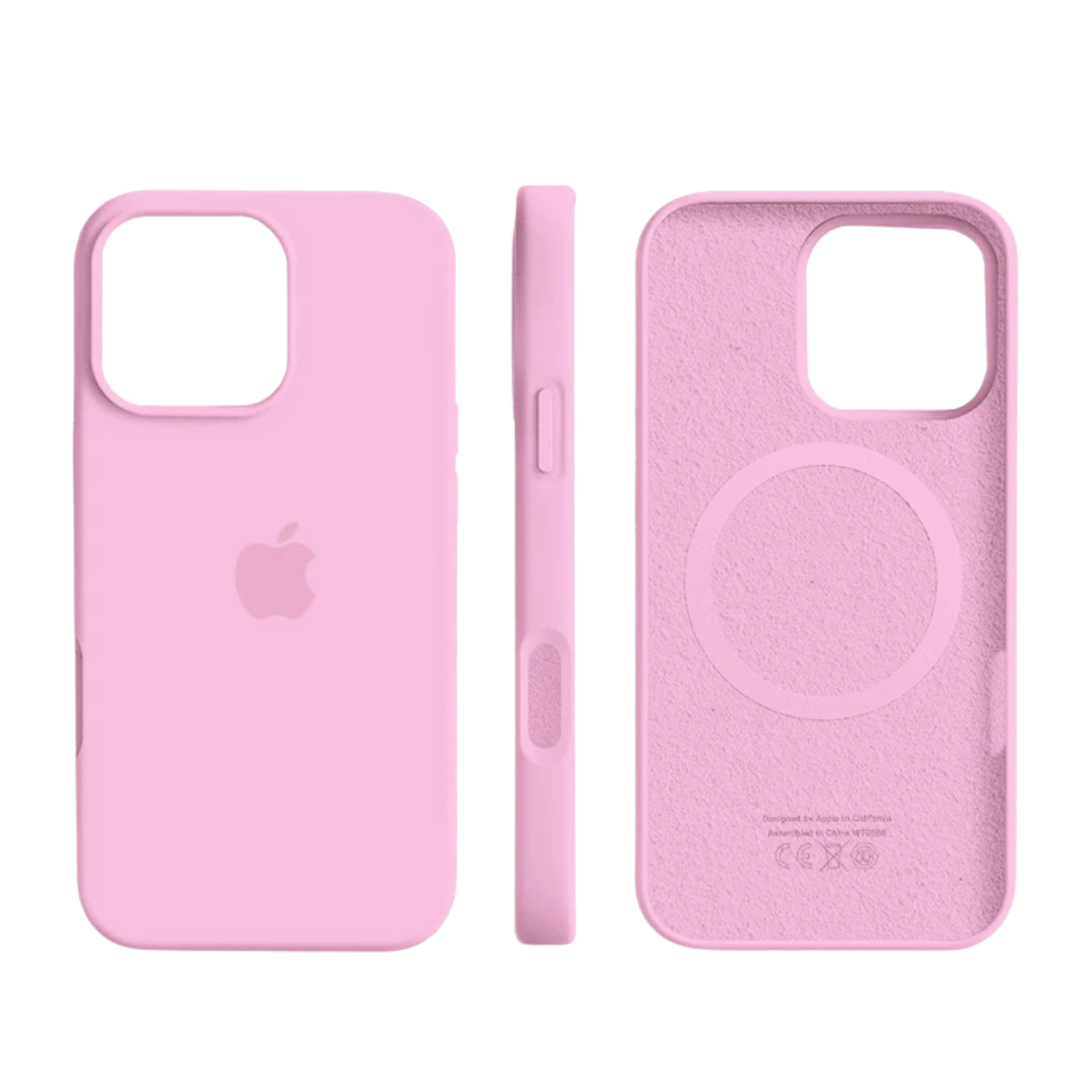 Coque Silicone Aimantée Toucher Velours