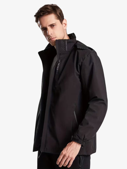 Veste Imperméable – Zippée – Capuche