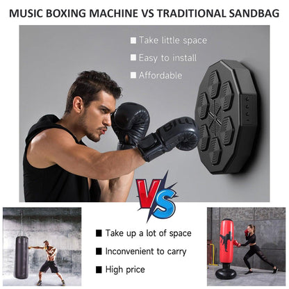 Machine Boxe Musicale Murale Bluetooth
