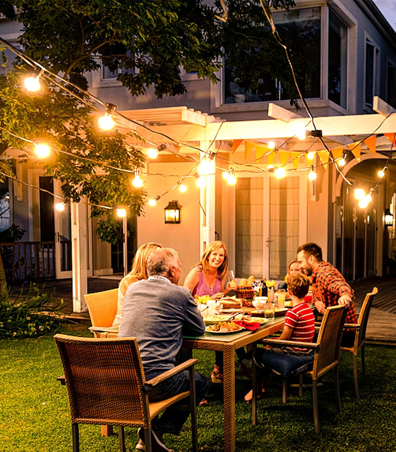 Guirlande Lumineuse – Ampoules LED Étanche – Jardin