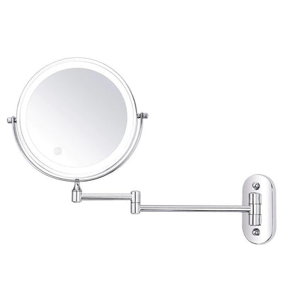 Miroir de Salle de Bain LED – Bras Articulé – Rotation 360°