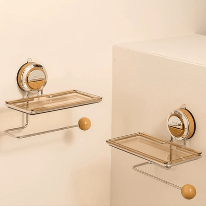 Dérouleur Papier Toilette – Adhésif – Sans Perçage