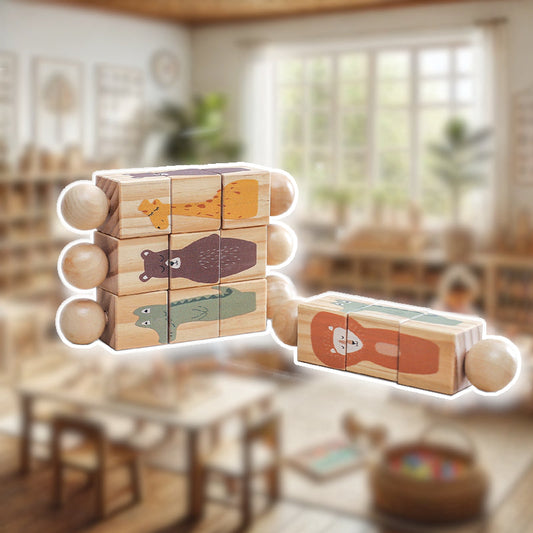 Puzzle Bois – Rotatif – Éducatif