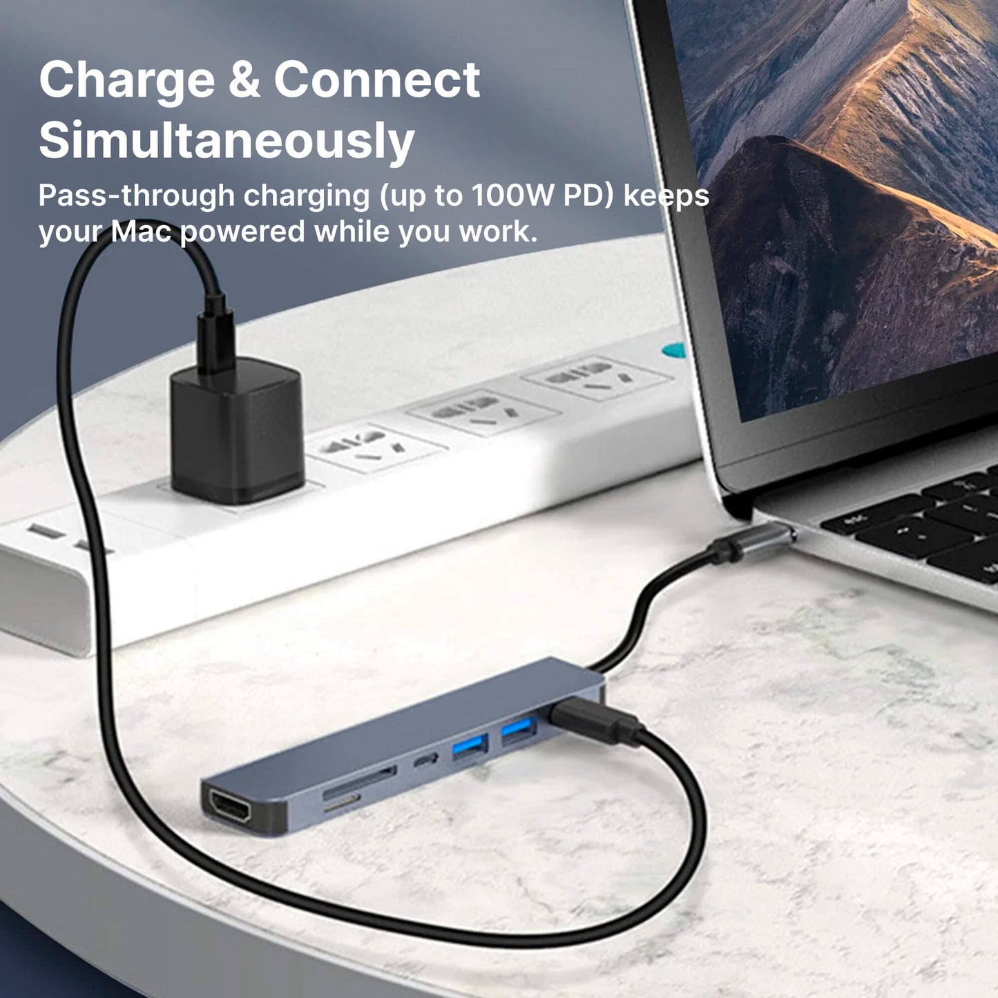Hub USB-C 7-en-1 HDMI