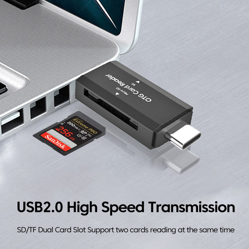 Lecteur Cartes USB-C SD TF