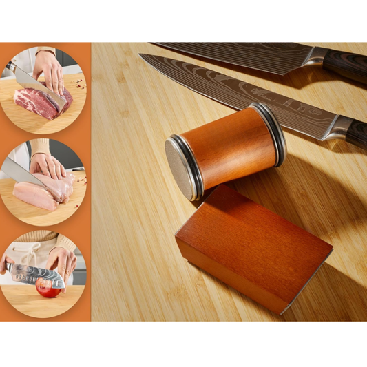 ProBlade Aiguiseur de Couteaux Roulants| Contrôle d’Angle Magnétique Précis