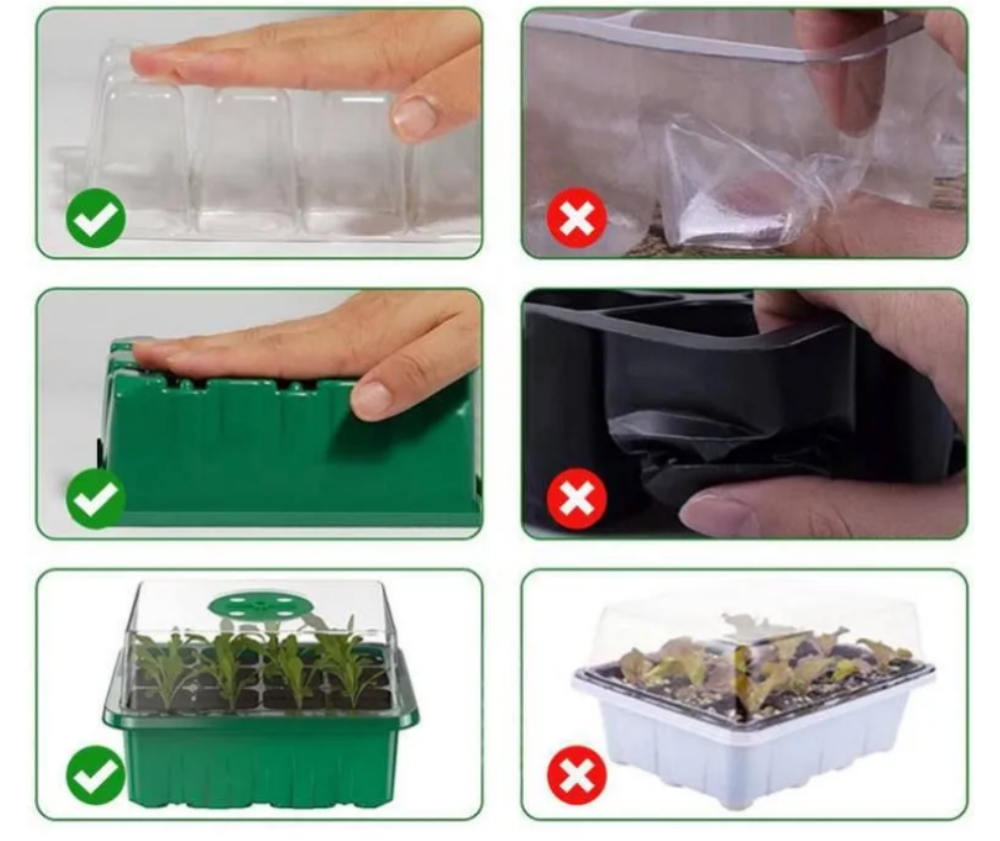 Mini Serre Semis – Éclairage LED – Intérieur