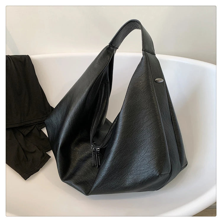 Sac Hobo Femme Zippé Chic