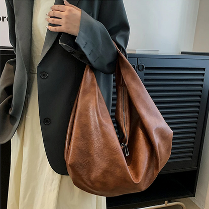 Sac Hobo Femme Zippé Chic