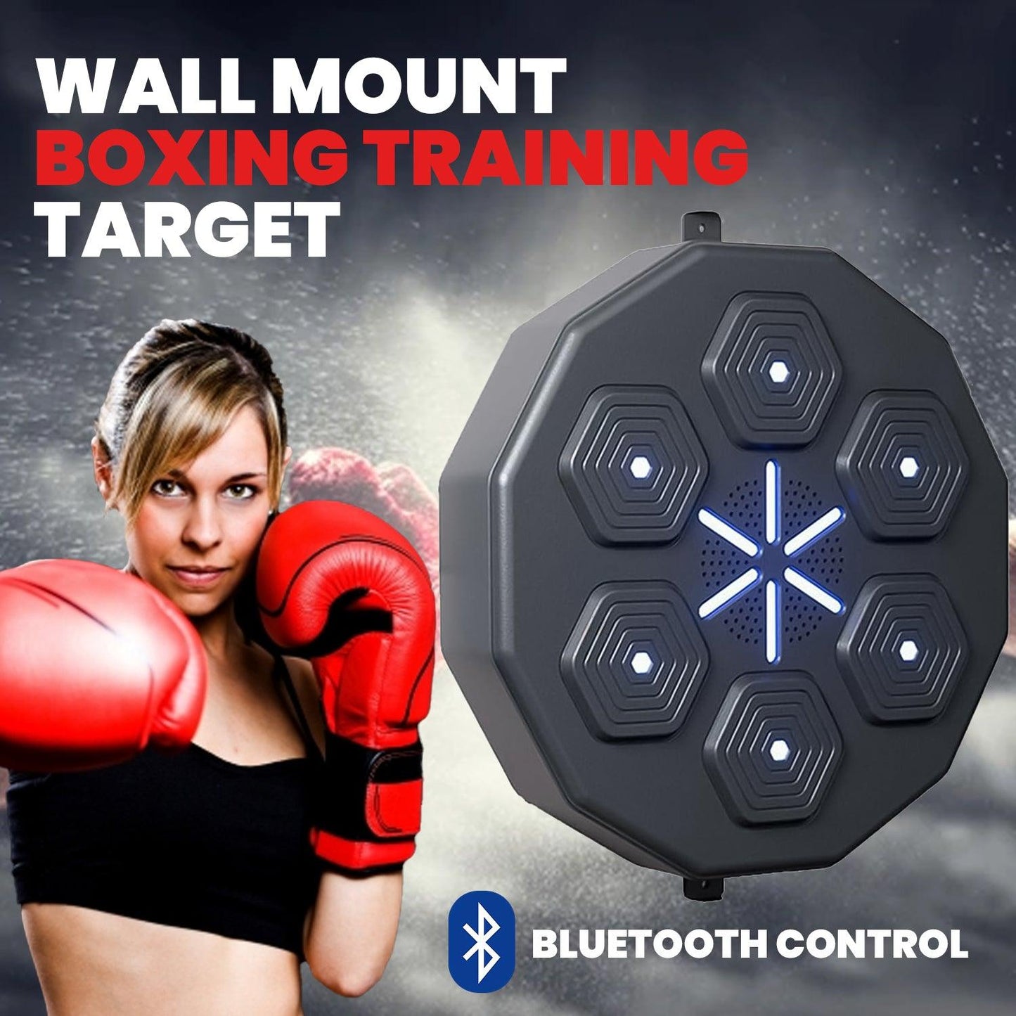 Machine Boxe Musicale Murale Bluetooth