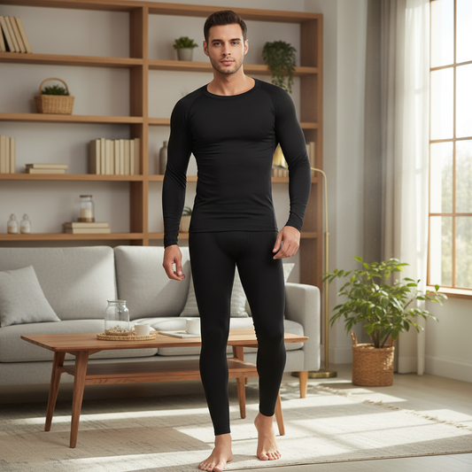 Thermo Set Homme – Confortable et Chaud – Pour l'Hiver