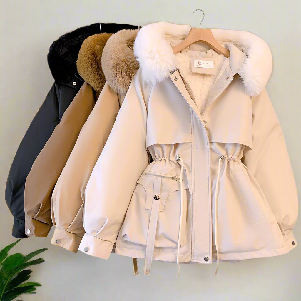 Gloria Élégance Manteau d'hiver| Chaleur et Style Modulable