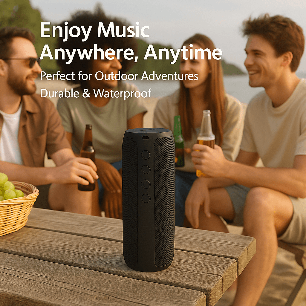 Enceinte Bluetooth Étanche 360° Compacte
