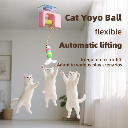 Jouet Chat Automatique Suspendu Rechargeable