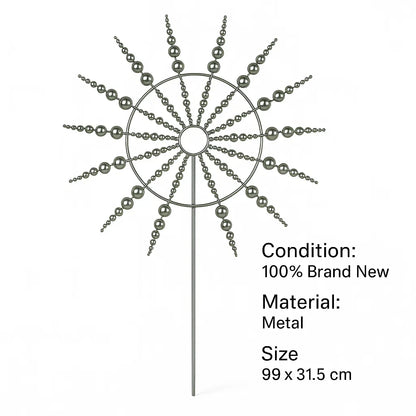 Éolienne Kinetic Métal Anti-Rouille Jardin