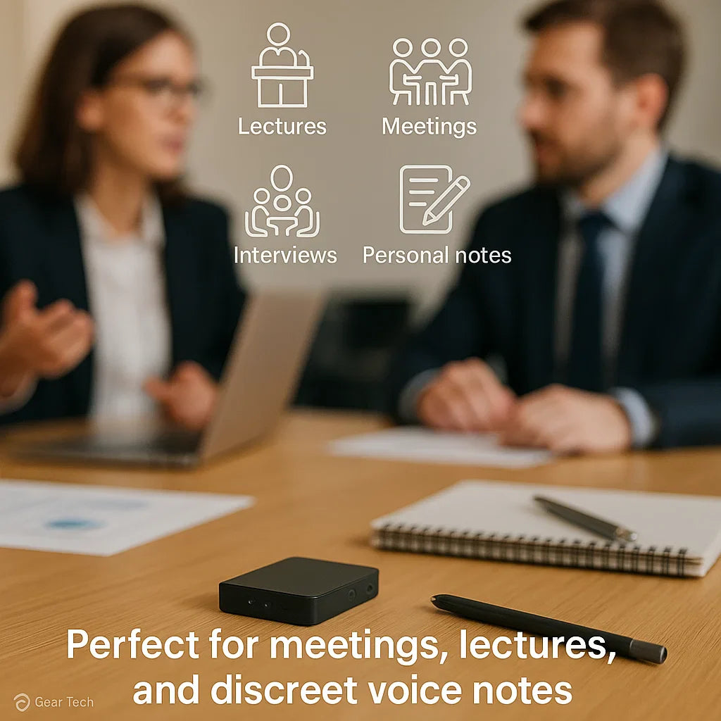 Enregistreur Vocal Mini HD 16Go