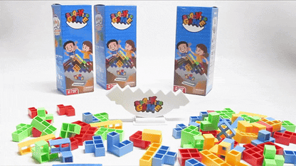 Jeu Équilibre Enfant – Blocs Empilables – Éducatif