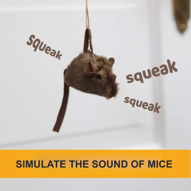 2 pièces Souris Sonore Électronique Pour Chat