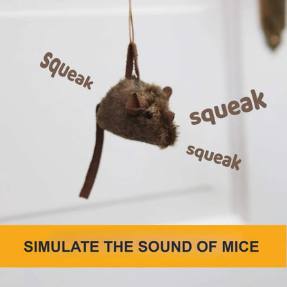 2 pièces Souris Sonore Électronique Pour Chat
