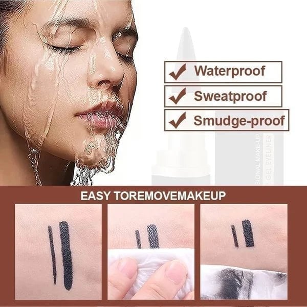 Eyeliner Gel Mat Waterproof Longue Tenue