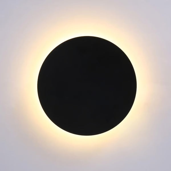 Applique Murale LED Ronde Effet Éclipse