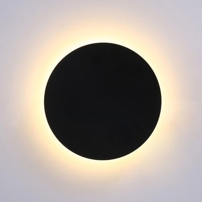Applique Murale LED Ronde Effet Éclipse