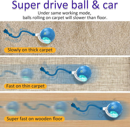 Balle Interactive Chat Rechargeable