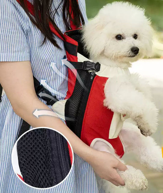 Sac Porte-Chat Ventral Respirant