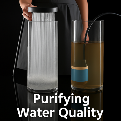 Pommeau Douche Haute Pression Filtrant