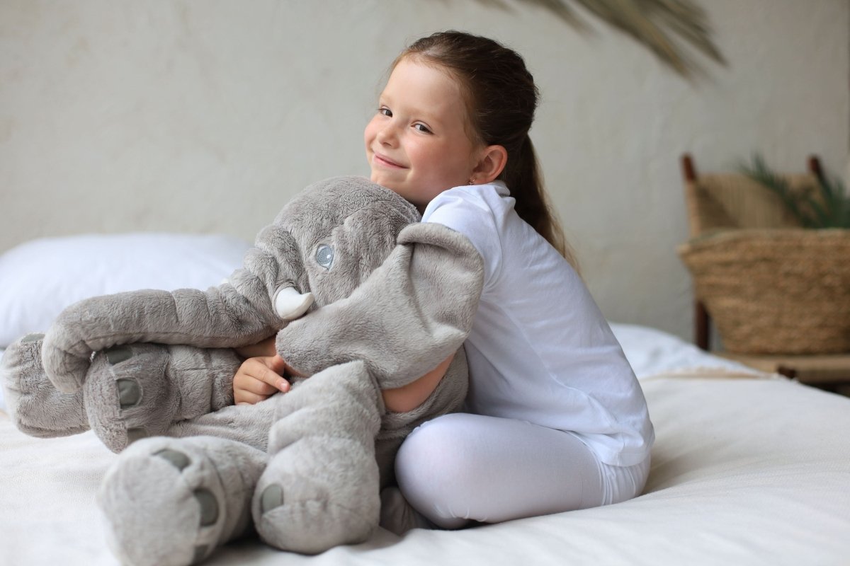 Peluche Éléphant – Douce – Enfant Bébé