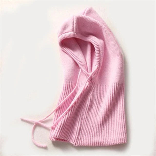 Capuche-Écharpe Tricot Douce Hiver