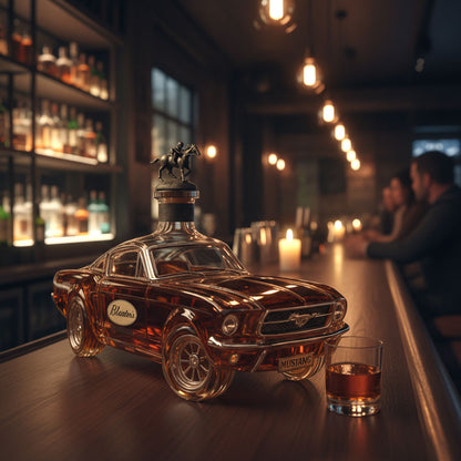Carafe Whisky Voiture 3D Verre