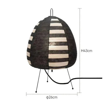 Lampe de Table Japonaise Wabi-Sabi