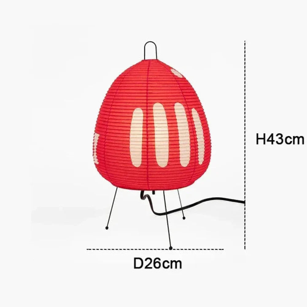 Lampe de Table Japonaise Wabi-Sabi